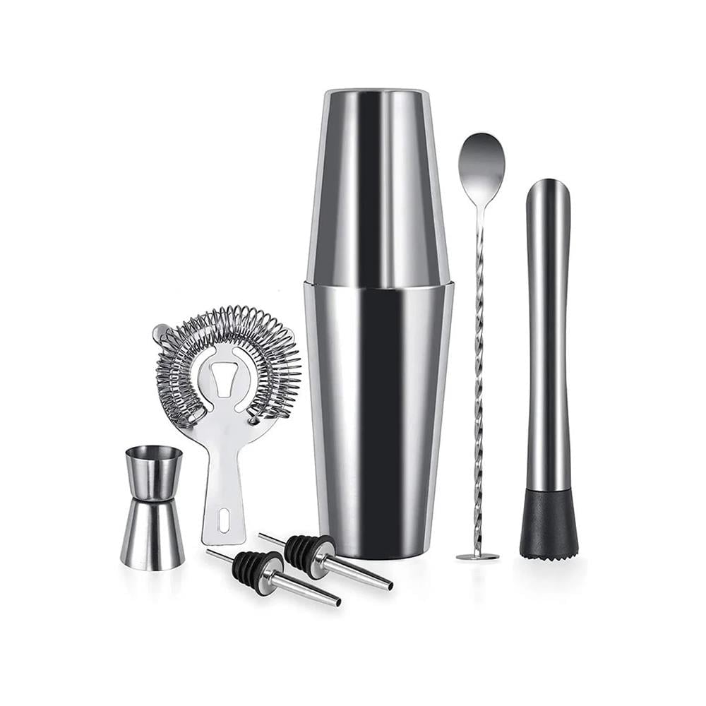 Vosco 7 Parça Kokteyl Boston Shaker Seti