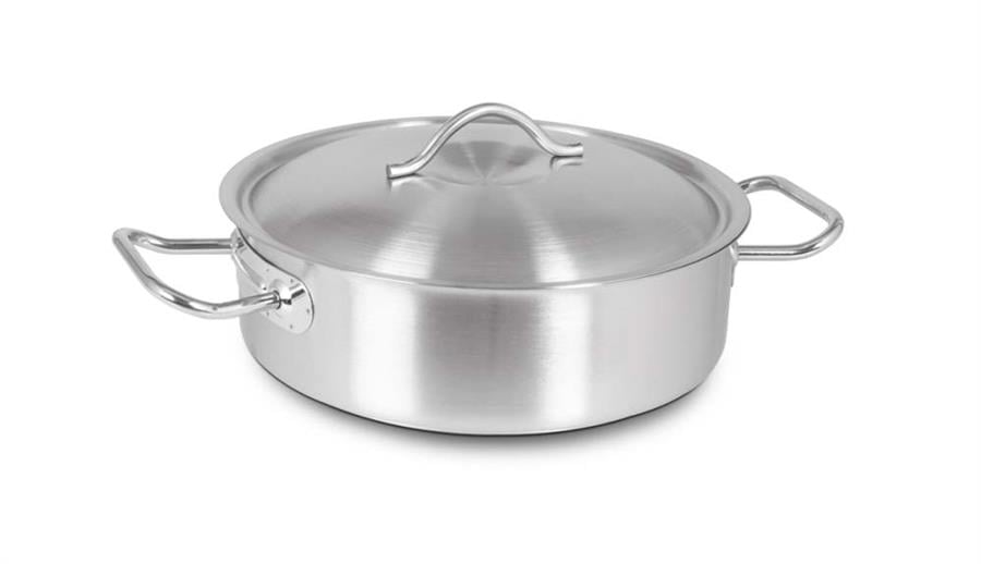 Kapp Çelik Tencere - Silindirik 24x7,5 cm - 3,5 Lt