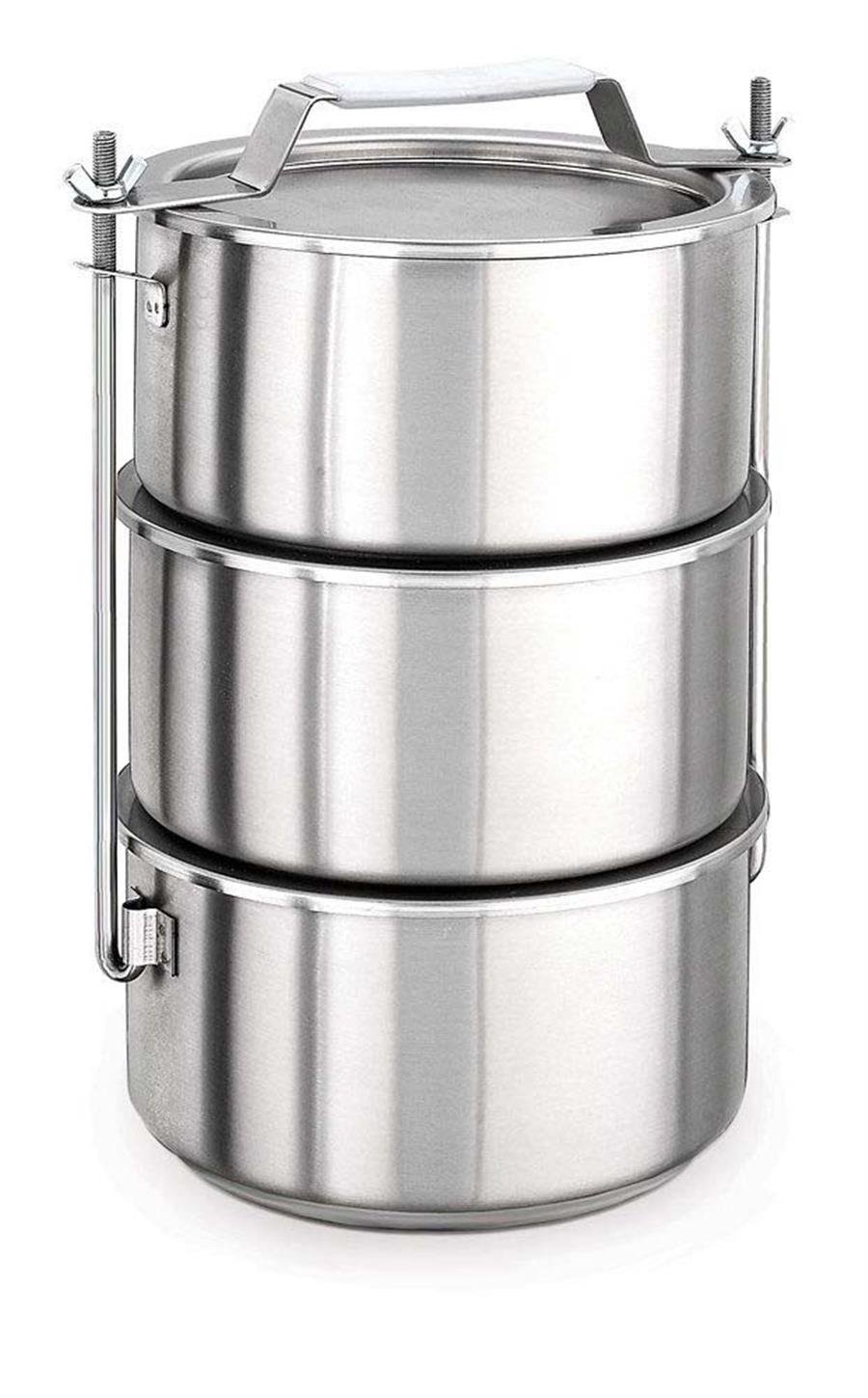 Kapp İzoleli Çelik Sefer Tası 3'lü 20x11x3 cm