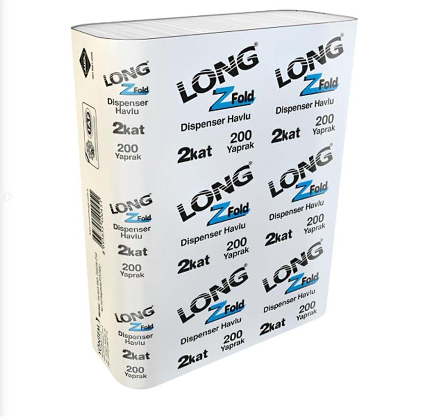 Only Long Z Fold Dispenser Havlu 200'lü