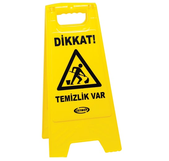Ceymop İKAZ LEVHASI SARI PSG816