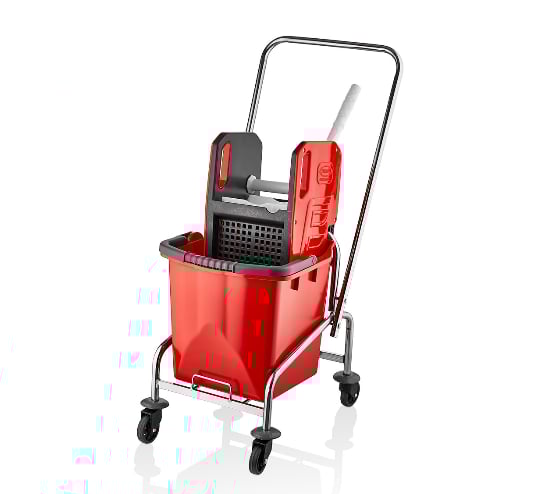 Ceymop KROM TEK KOVALI TEMİZLİK SETİ ÇELİK PRESLİ PSG807