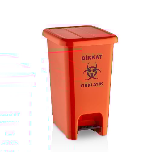 Ceymop SLIM PEDALLI TIBBİ ATIK ÇÖP KOVASI CEYMOP PRO CKG1232