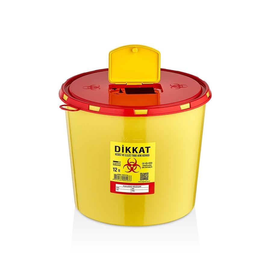 Ceymop TIBBİ ATIK KOVASI CEYMOP PRO 1,5 LT CKG1216