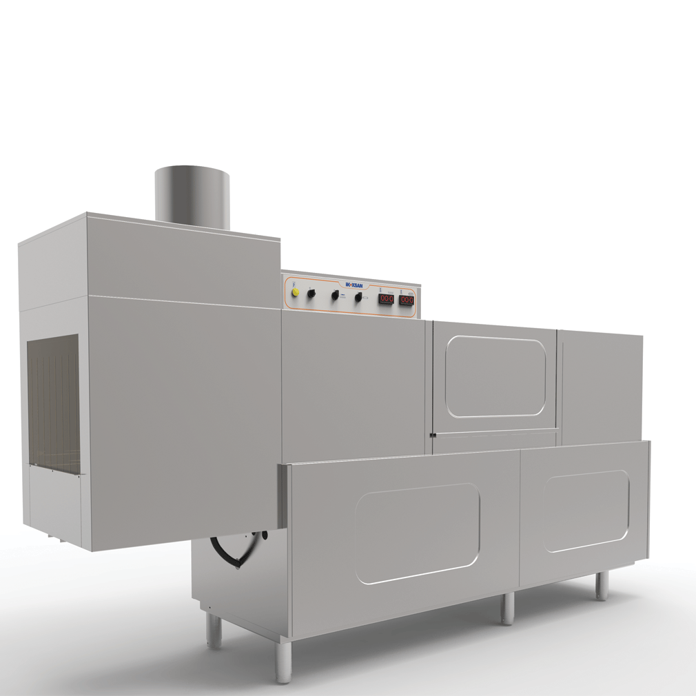 İnoksan - ZMO BYM2000R Konveyörlü Bulaşık Yıkama Makinesi - Sağ Girişli