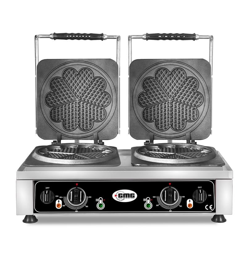 Gmg Waffle makineleri   KGW 21 L Sabit Plakalı