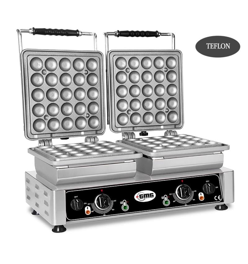 Gmg Waffle makineleri  WE 27 L Değiştirilebilir Plakalı