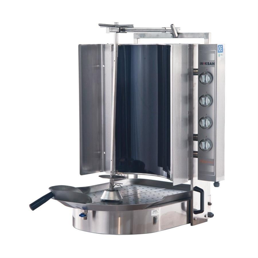 İnoksan-4 Radyanlı Robax Camlı Döner Ocağı (INO-PDE403)