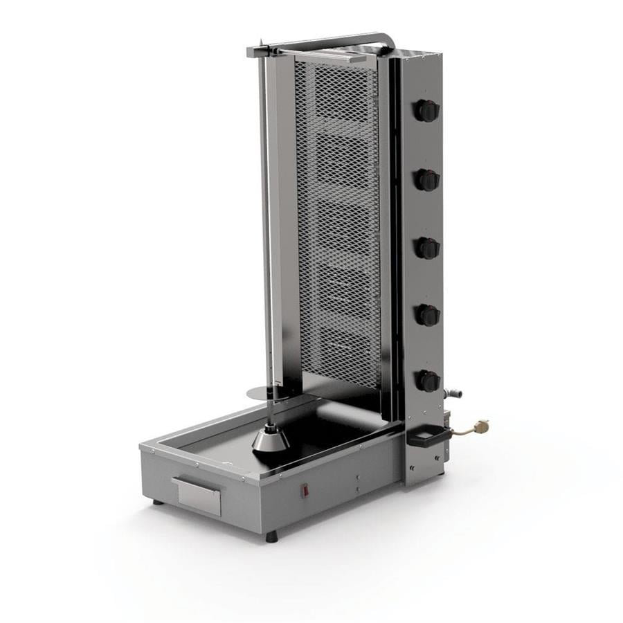 İnoksan 5 Radyanlı Alttan Motorlu Gazlı Döner Ocağı (INO-PDG503)