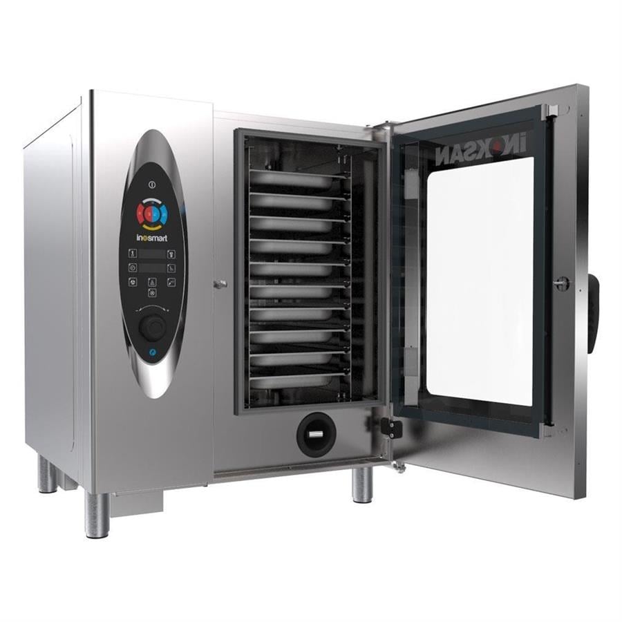 İnoksan FBG10T - Dokunmatik Kombi Fırın 10 Tepsili Gazlı(INO-FBG10T)