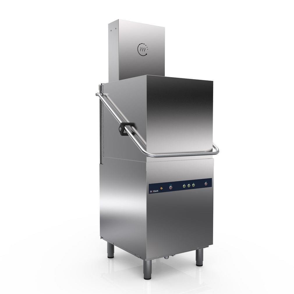 İnoksan - Isı Geri Dönüşümlü Giyotin Tip Bulaşık Yıkama Makinesi - 1000 Tabak (INO-BYM102B-HR)