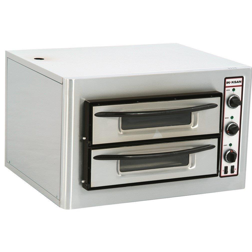 İnoksan-Pizza Fırını Çift Katlı 6+6 Adet 30 cm (INT-SG0040)