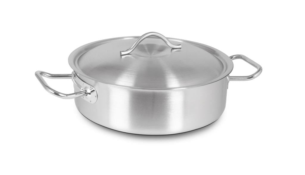 Kapp Çelik Tencere - Silindirik 24x7,5 cm - 3,5 Lt