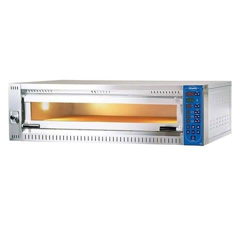 Öztiryakiler 10570 E-1 Elektrikli Tek Katlı Pizza Lahmacun Fırını Tezgahlı 6 Pizza Kapasiteli