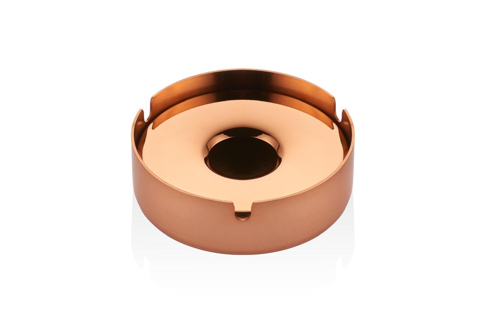 Pios Skoclu Büyük Kapaklı Küllük Bakır