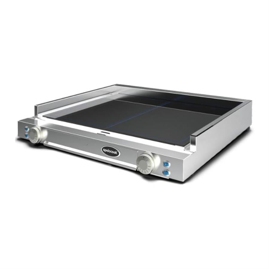 Unox SpidoFlat Tek Seramik Camlı Izgara, Elektrikli SP300