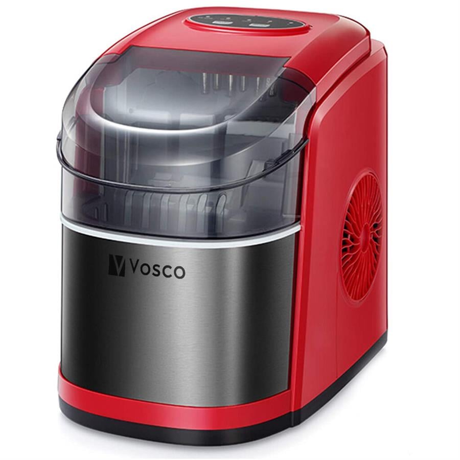 Vosco VHZB-12CK Set Üstü Buz Makinesi 12 Kg Kırmızı