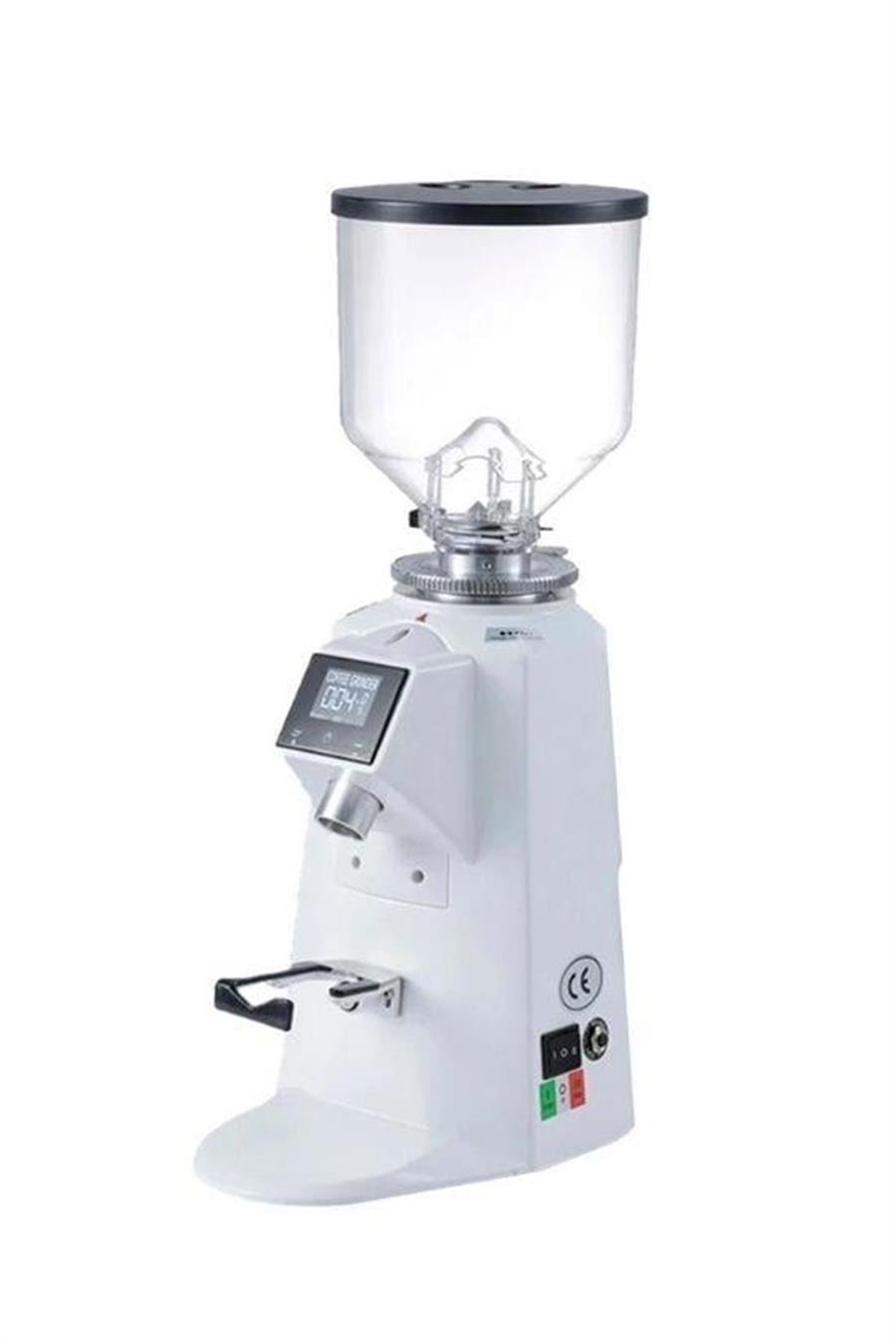 Vosco VKD-P50B Dozaj Ayarlı Tam Otomatik Kahve Değirmeni Touch (Beyaz)