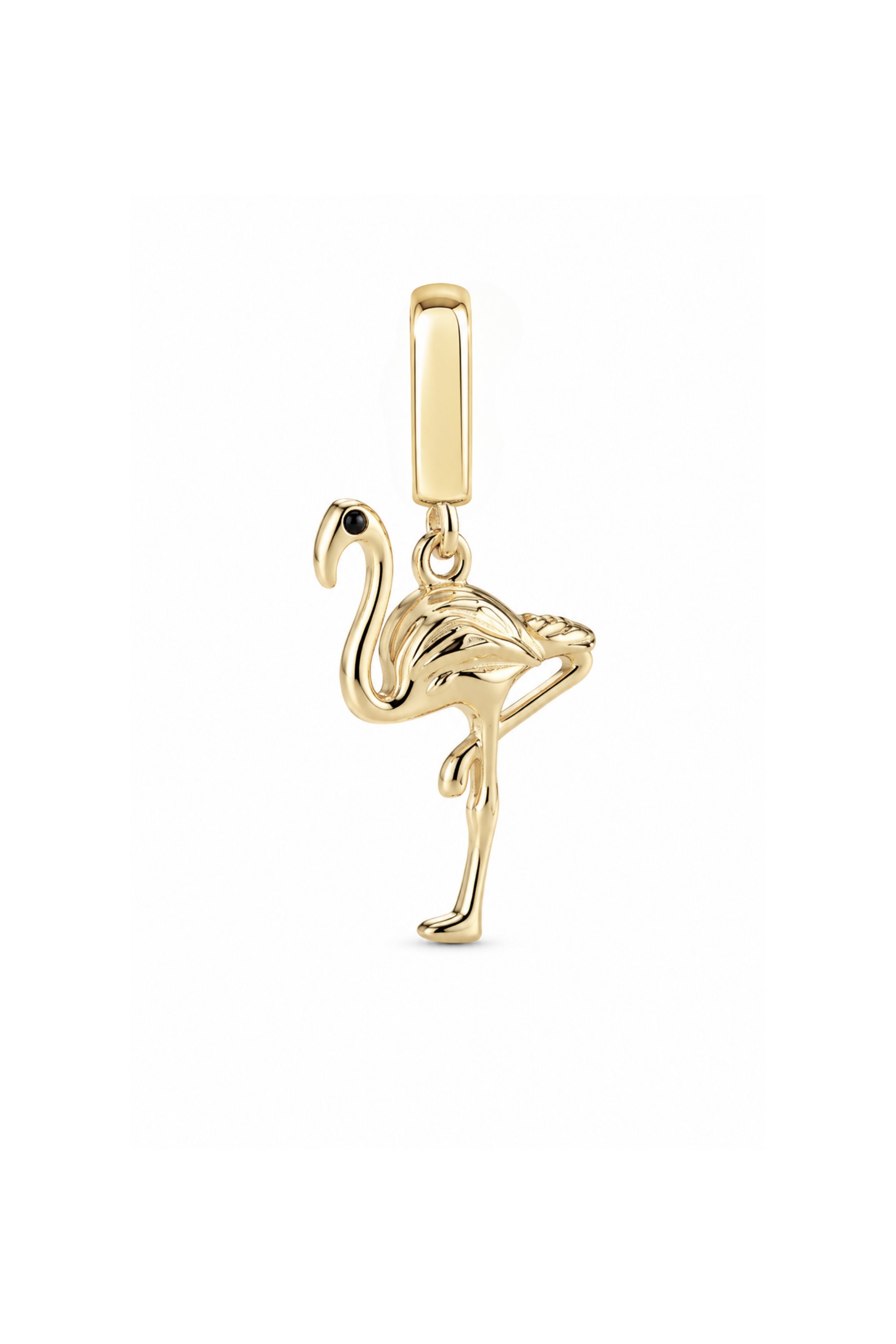 Flamingo Kilitli Charm Pendant