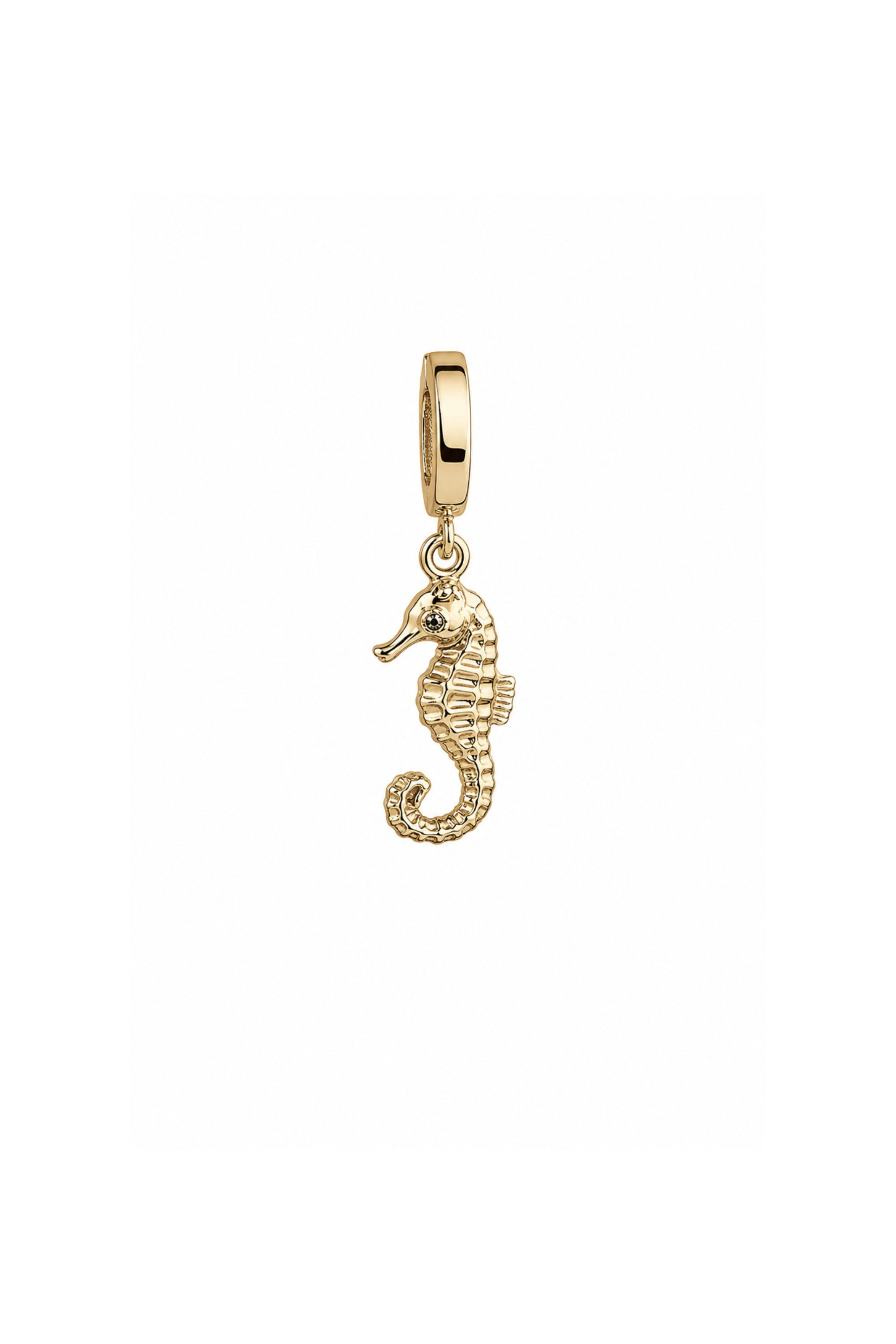 Minio Denizatı Oval Kilitli Charm Pendant