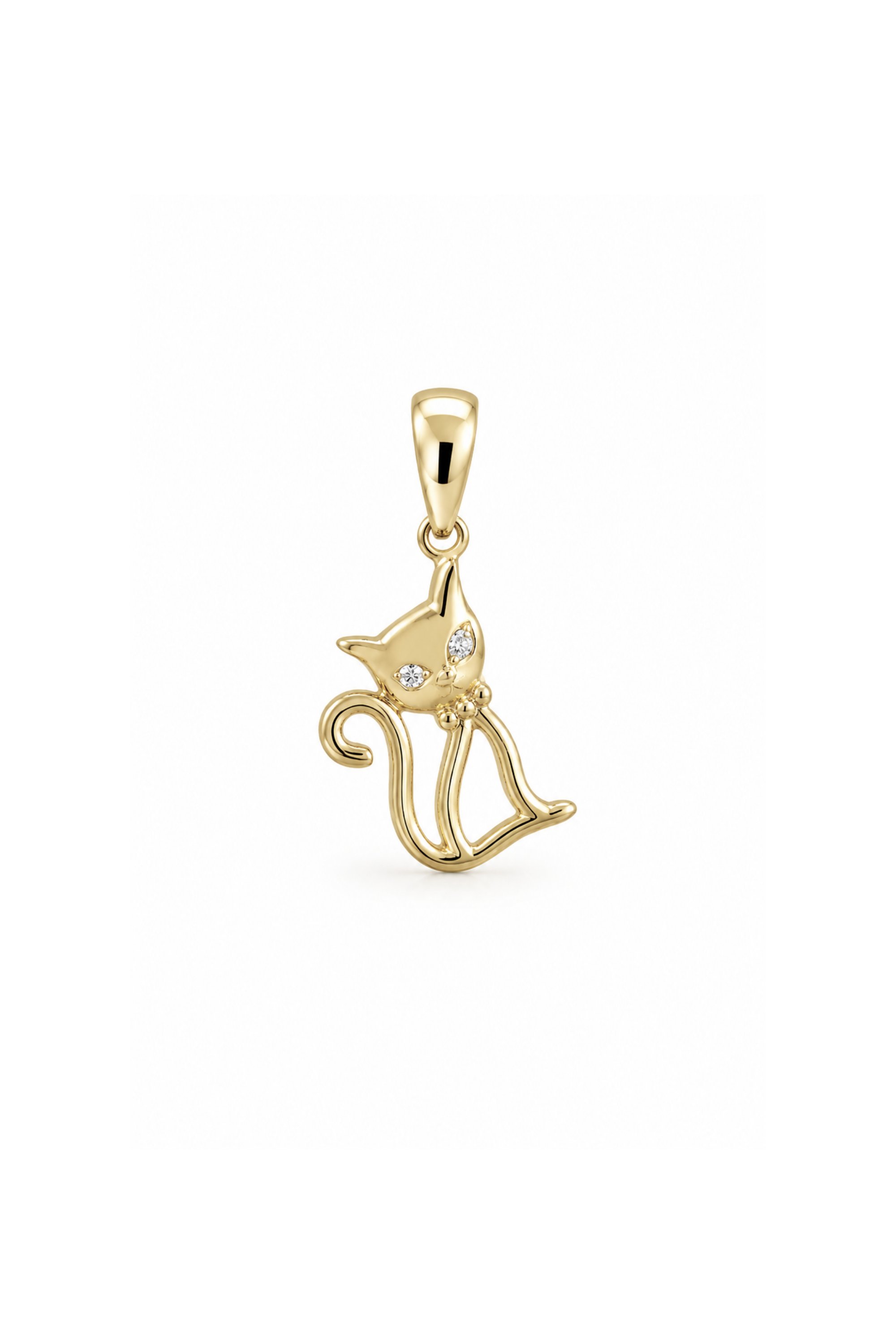 Stone Sweety Cat Cat Pendant