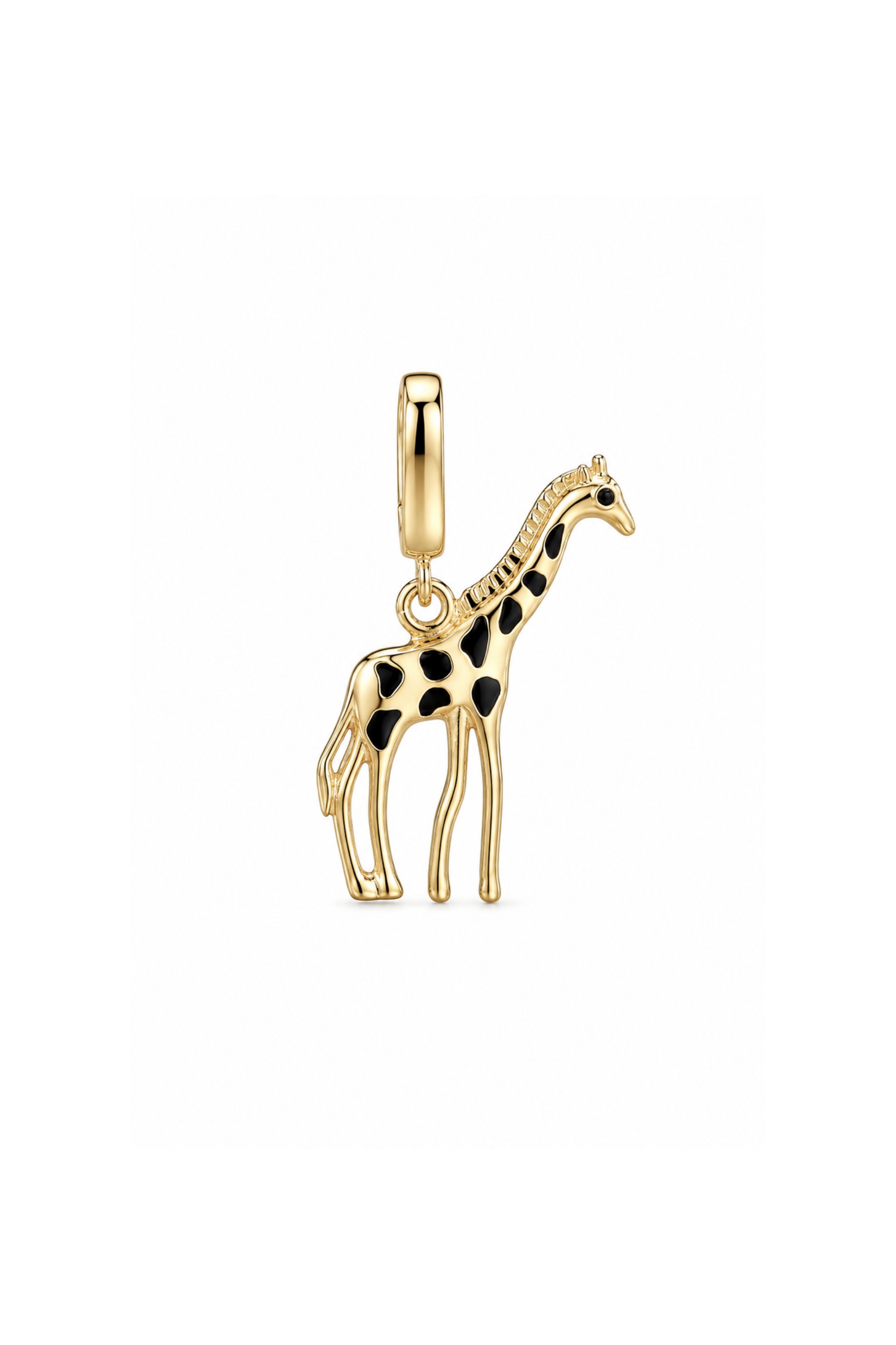 Zürafa Kilitli Charm Pendant