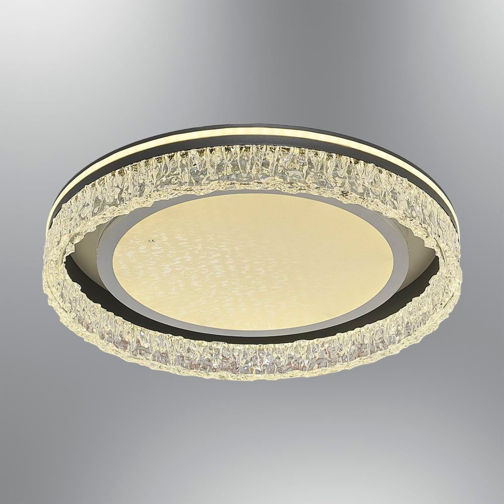 1414-1 Nofa 50Cm Daire Armatür (Tuya Uyumlu) (Kumandalı) Beyaz