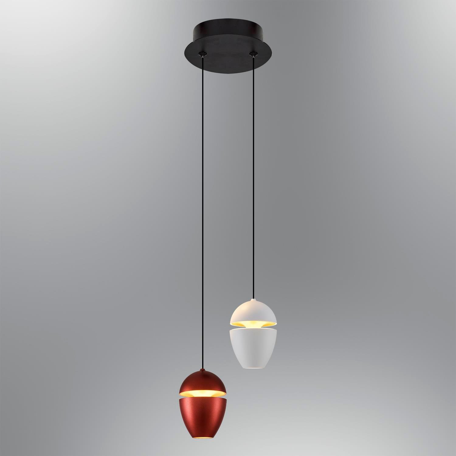 2807-2A-0104 Dris 2'Li Sarkıt Beyaz-Kahve Mix