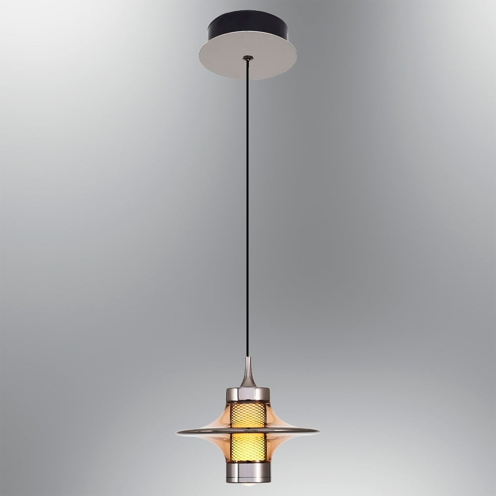 2863-1A-12 Stubb Tekli Sarkıt AMBER