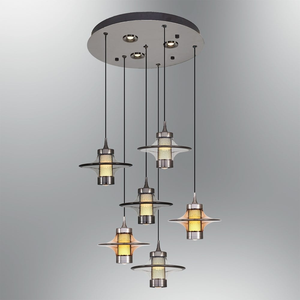 2863-6A-28 Stubb 6'lı Sarkıt Mix Mixed