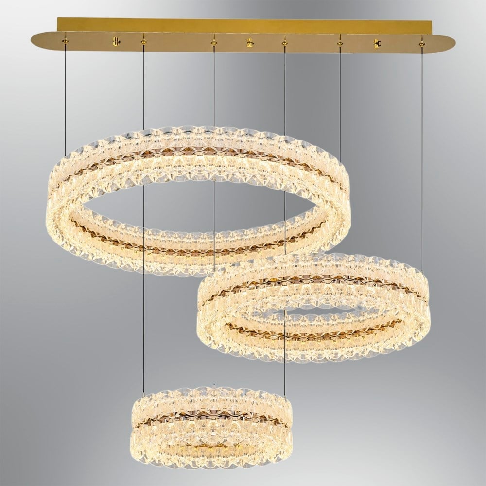 2870-3A Lacee 3'lü Sarkıt 40+60+80cm 