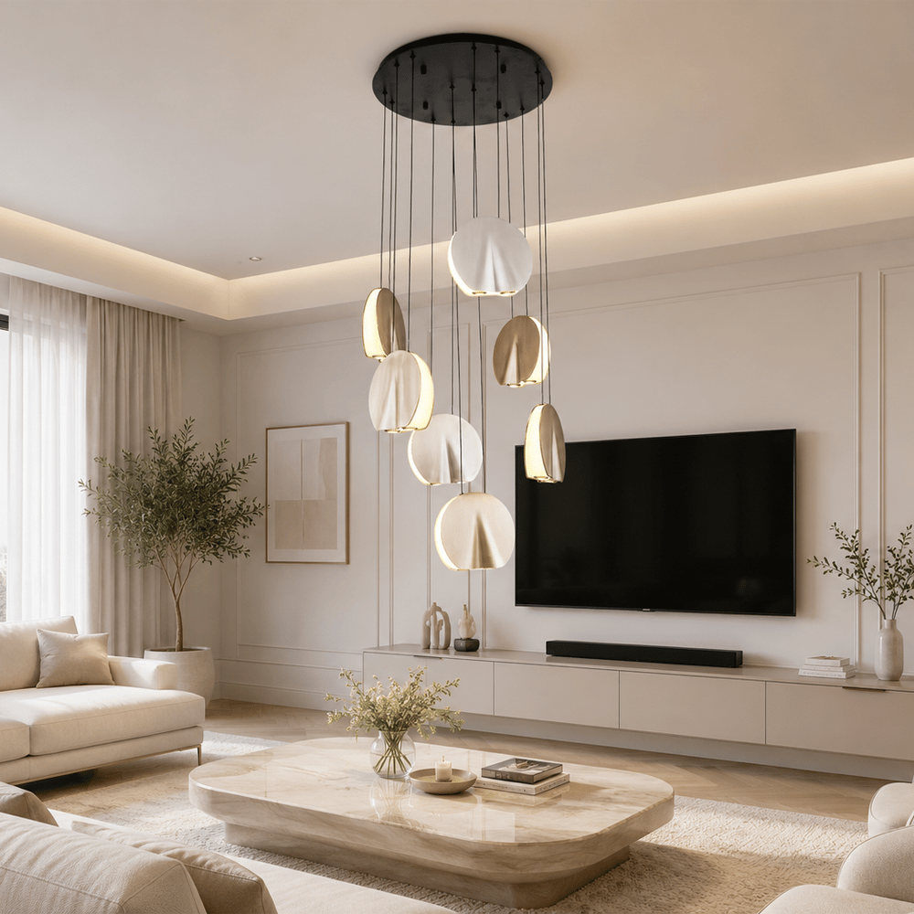 5732-7A-28 Oyster 7'li Sarkıt Mixed
