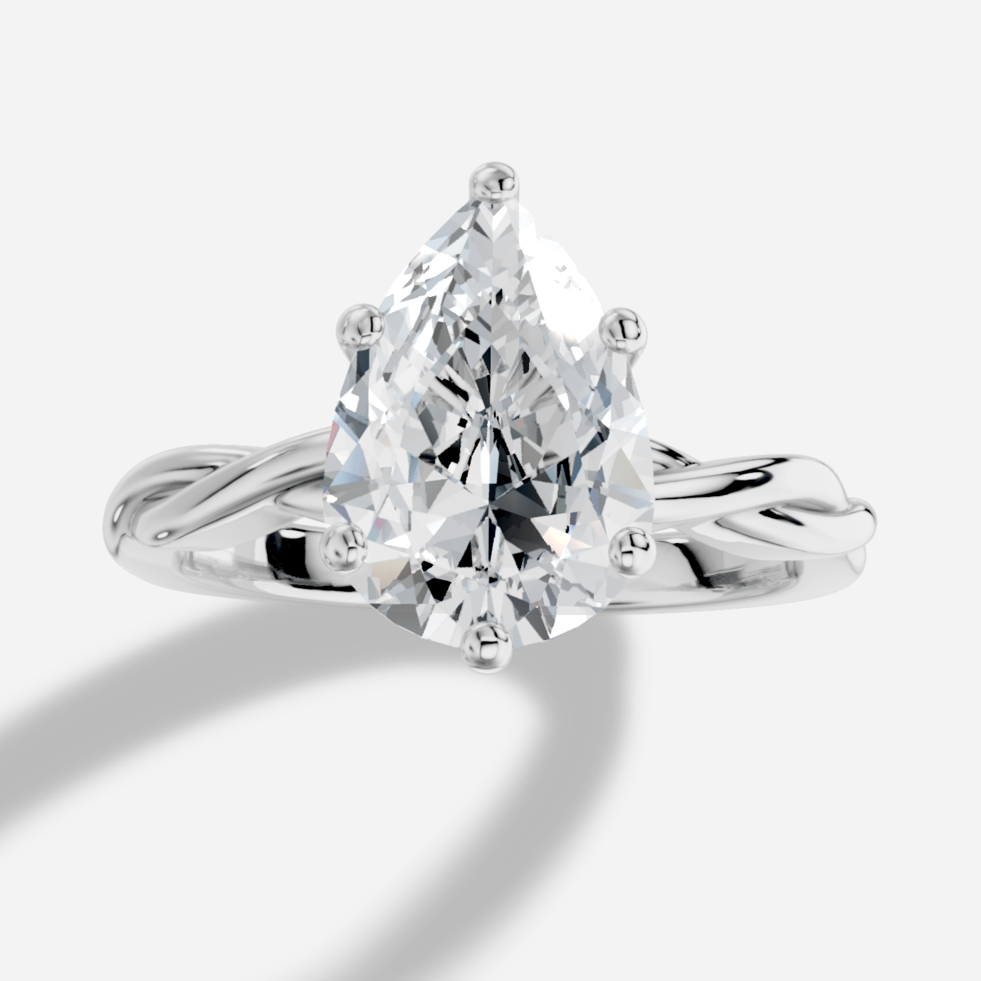 Arianne Damla Kesim Laboratuvar Pırlanta Yüzük | X Diamond