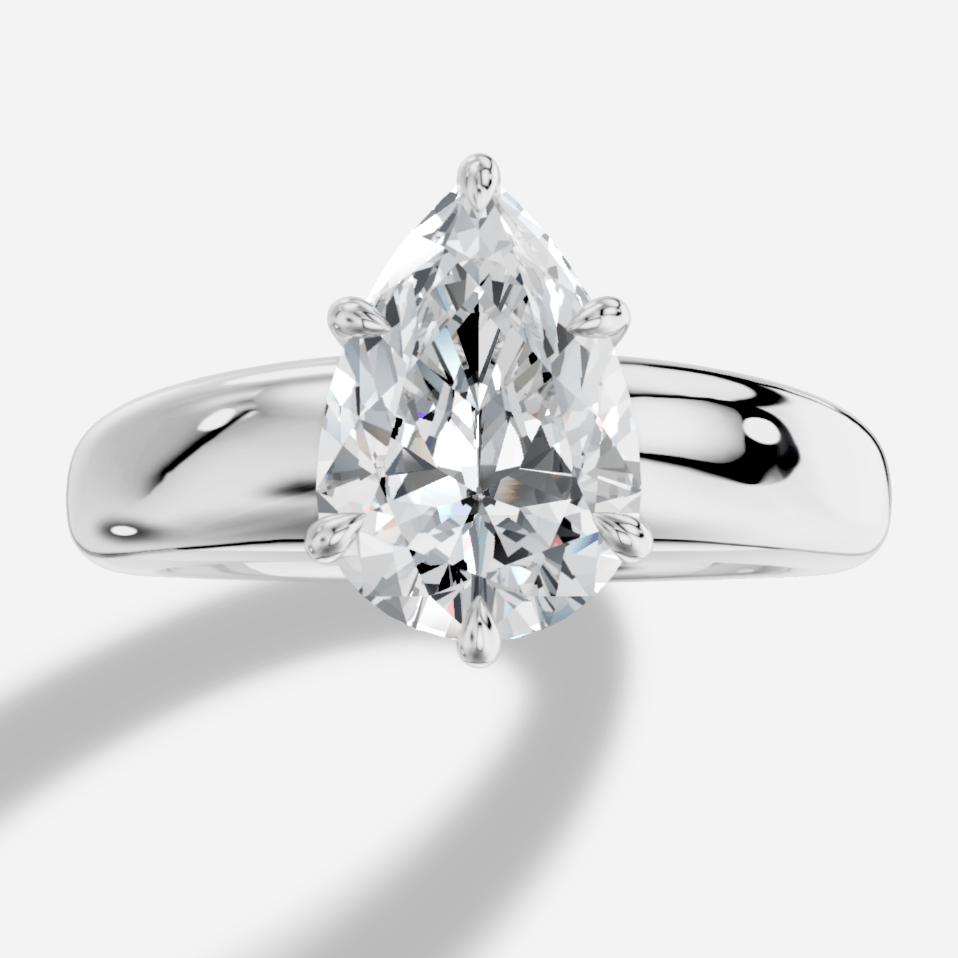 Seraphine Damla Kesim Laboratuvar Pırlanta Yüzük | X Diamond