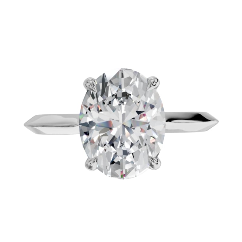 Meliora Oval Kesim Laboratuvar Pırlanta Yüzük | X Diamond