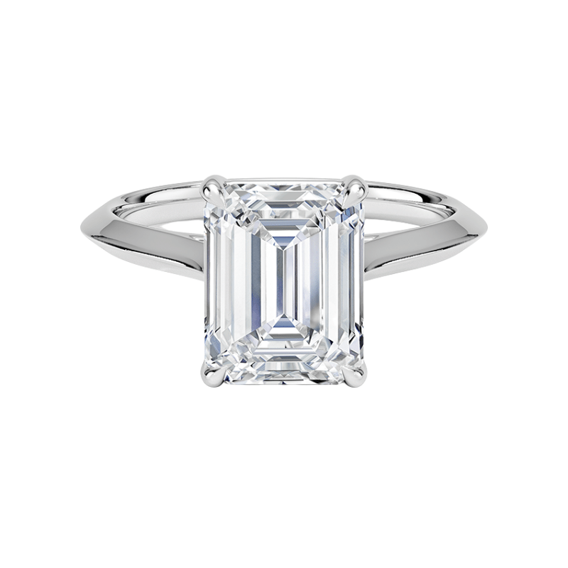 12012023 Lab Grown Pırlanta Tektaş Yüzük | 2.00 karat Baget | Cynara | Xdiamond