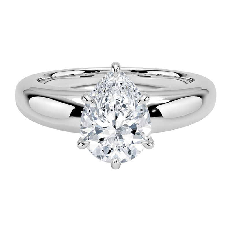 13052013 Lab Grown Pırlanta Tektaş Yüzük | 2.00 karat Damla | Seraphine | Xdiamond