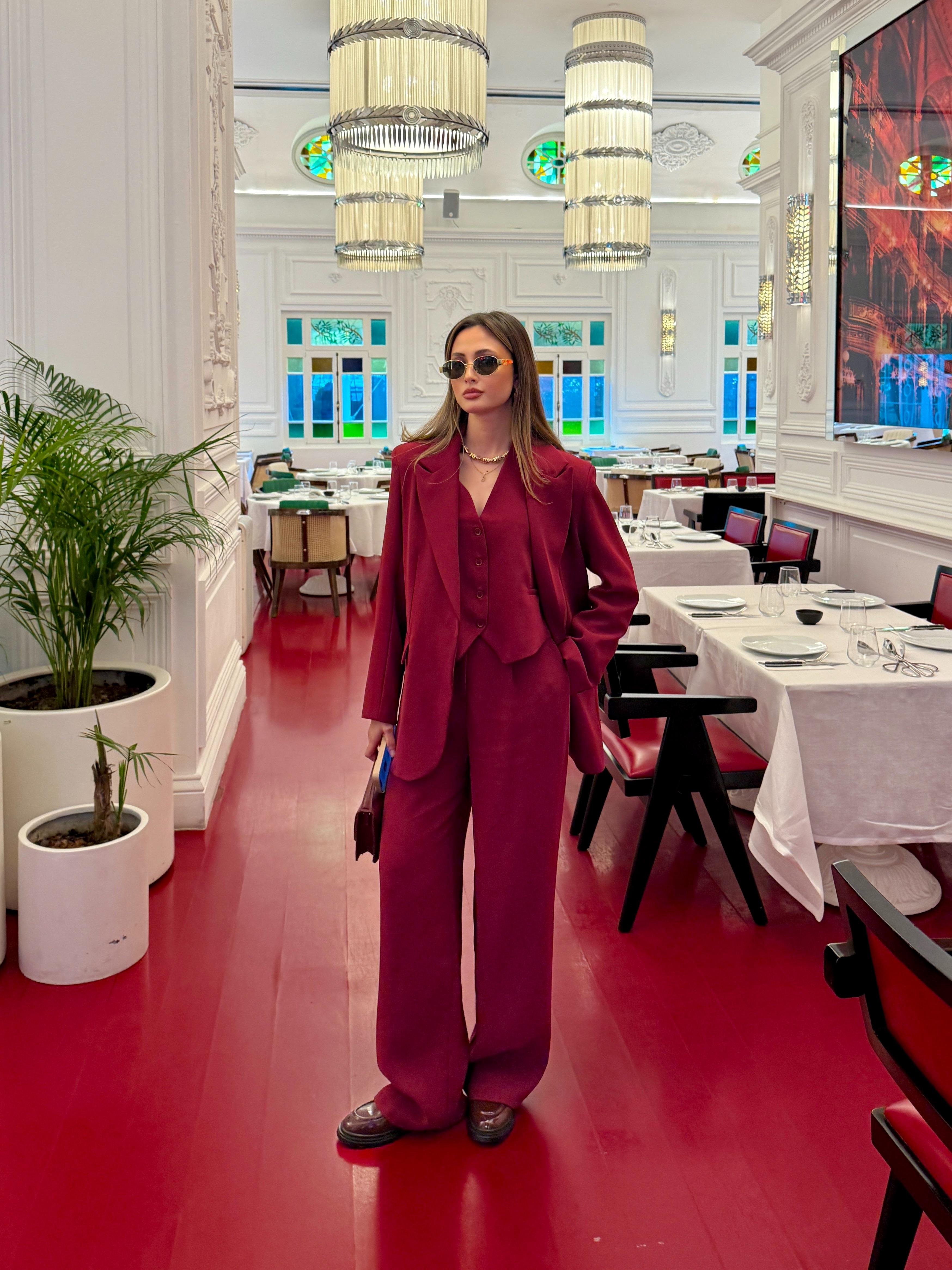 Tek Düğmeli Blazer Ceket