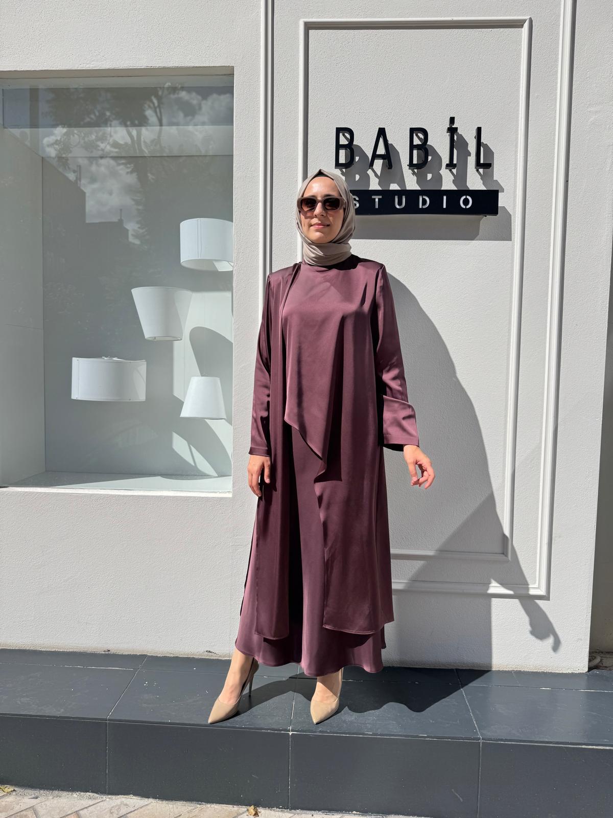 26FW201 Parçalı Kadın Takım Bordo