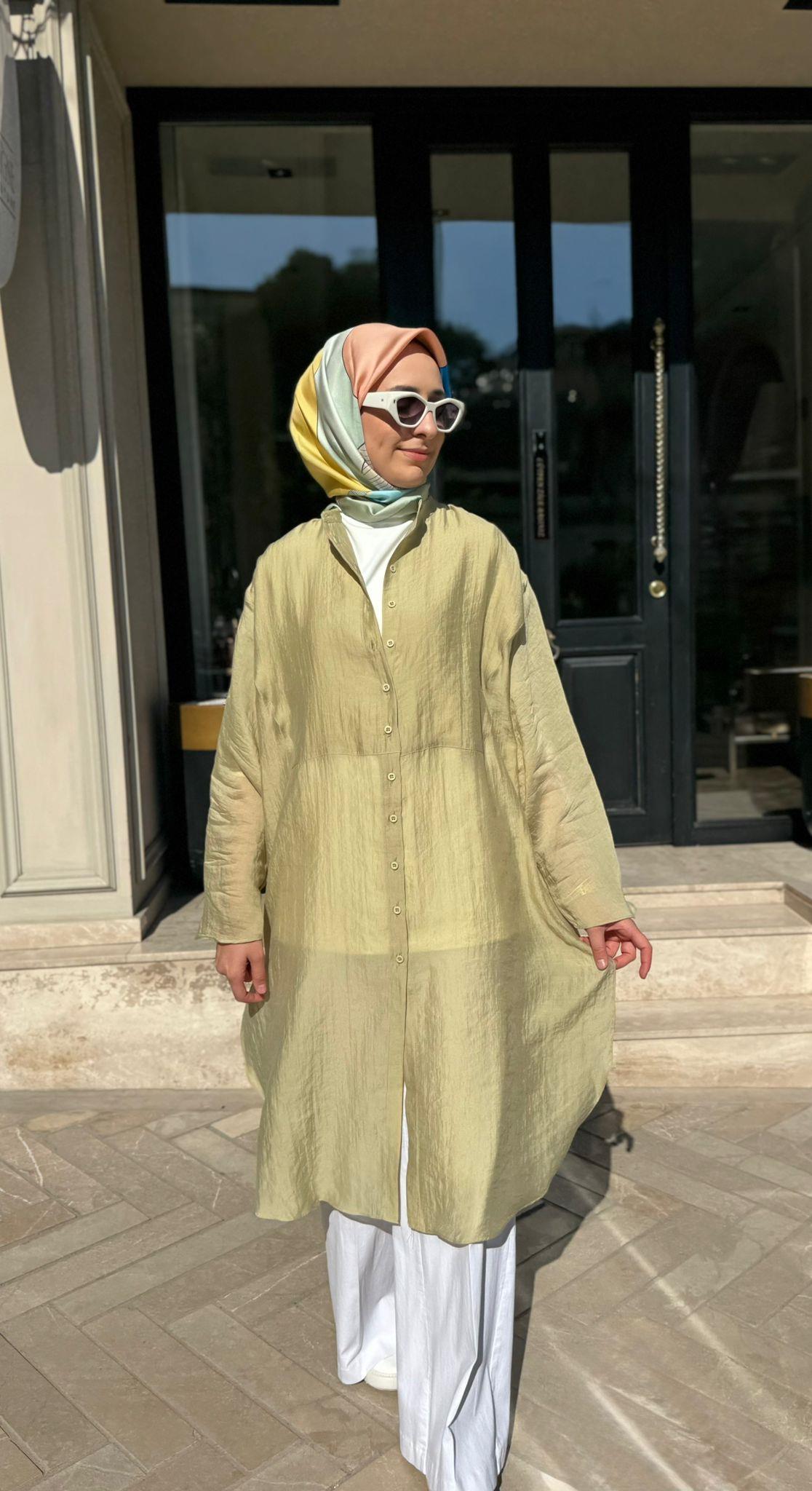26SS237 Minerva Kadın Tunik LİMON