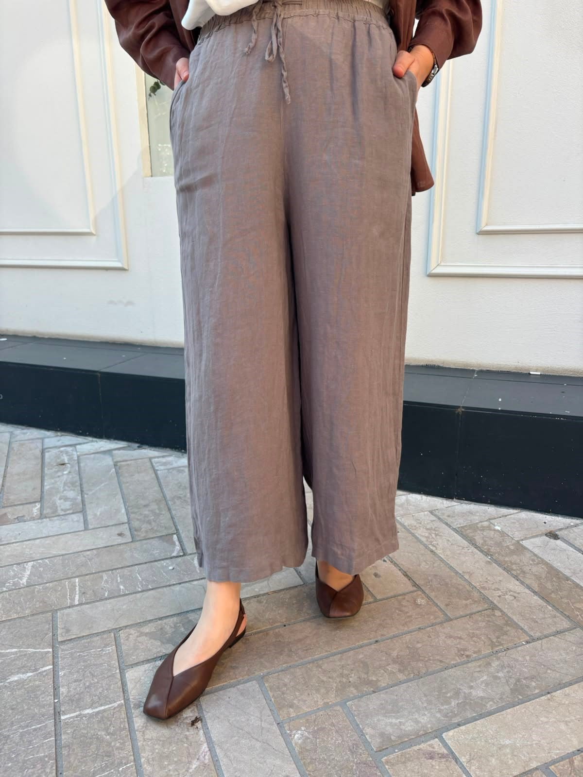26SS329 Sofy Kadın Pantolon Vizon