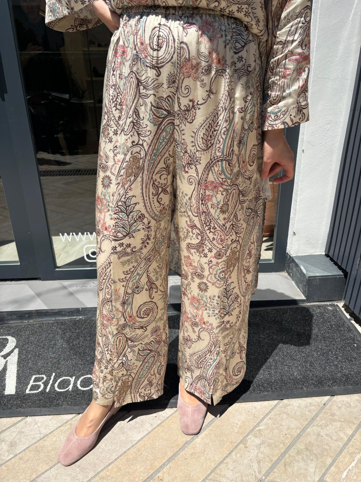 26SSPNT0046 Louıs Kadın Pantolon ŞAL DESEN