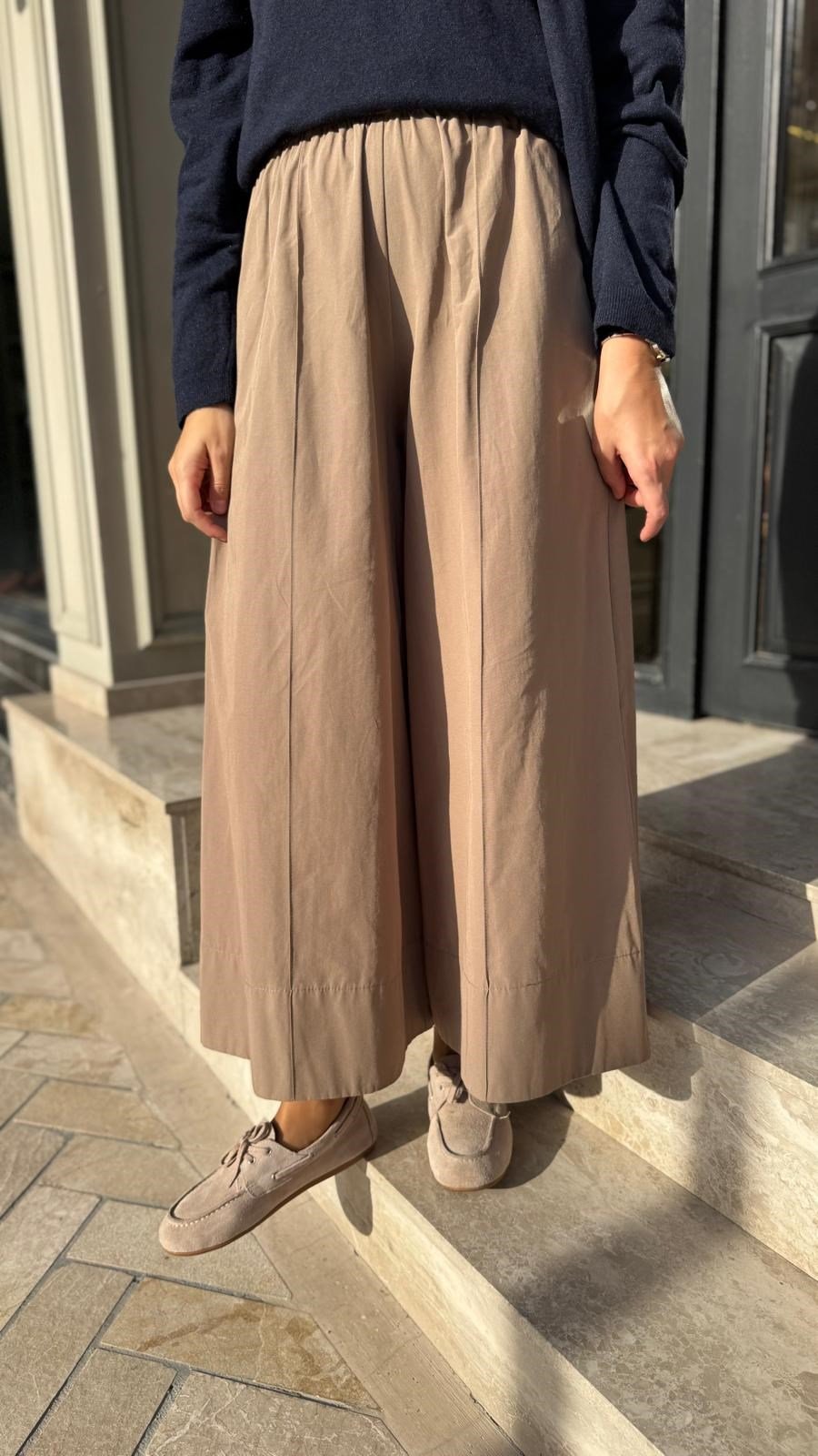 27FWPNT0038 Soles Kadın Pantolon Camel