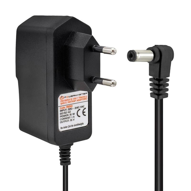 Powermaster PM-19253 15 Volt Trafolu Şarjlı Matkap Adaptörü