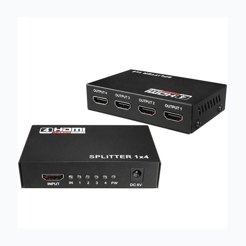 Fully G-538G 1.4V 1080P 3D 4 Portlu HDMI Splitter Dağıtıcı