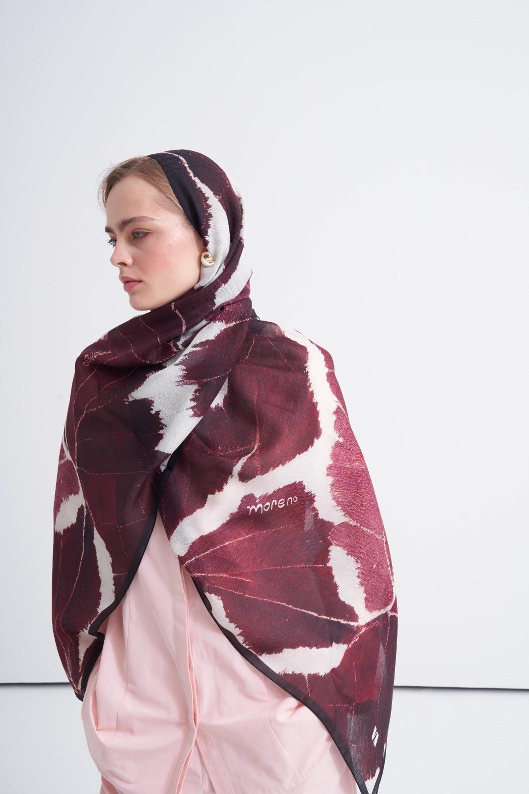 Burgundy Abstract