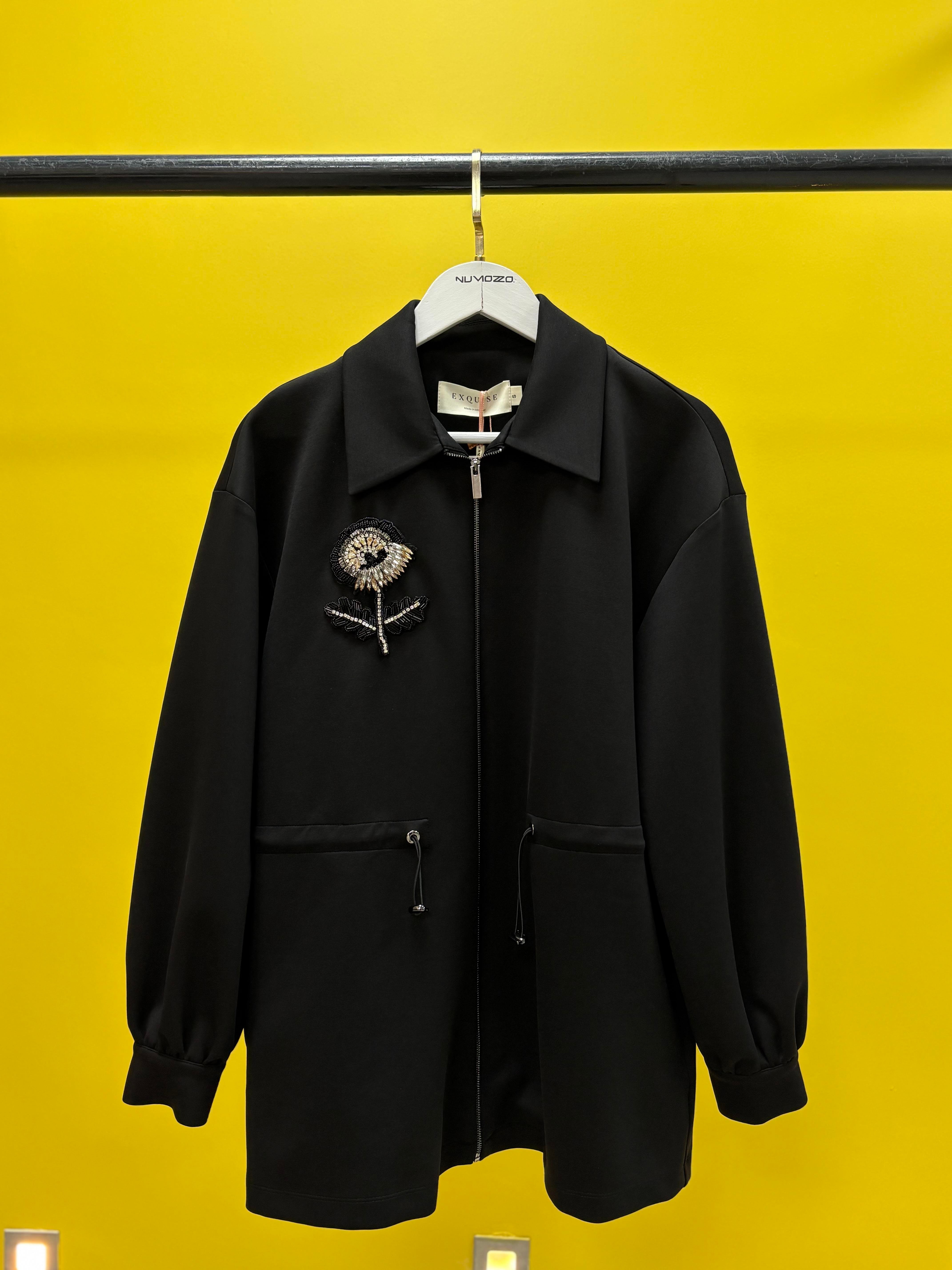 Delılah Örme Sweat Siyah