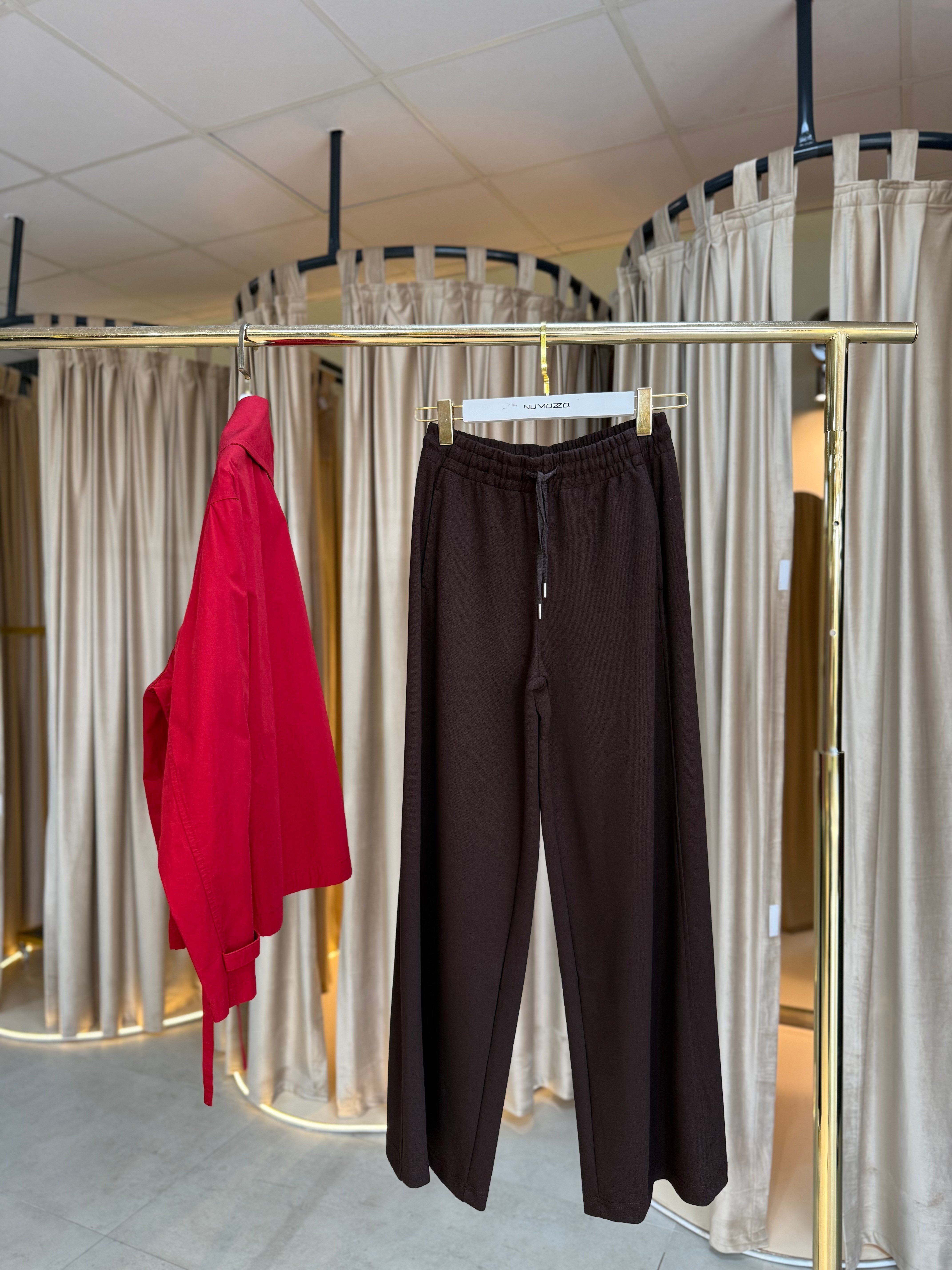 Düz Paça Pike Pantolon