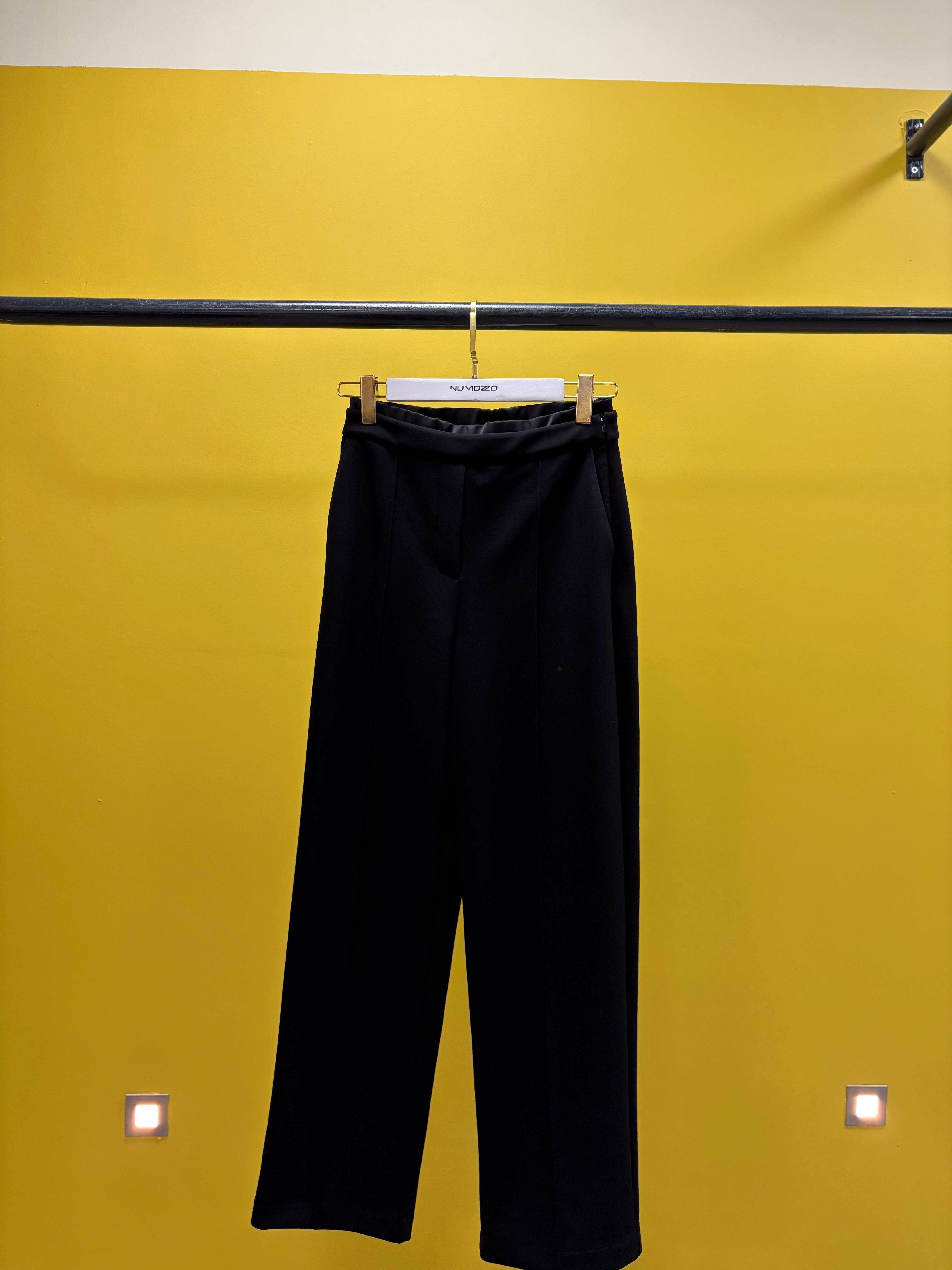 Jaden Örme Pantolon Siyah