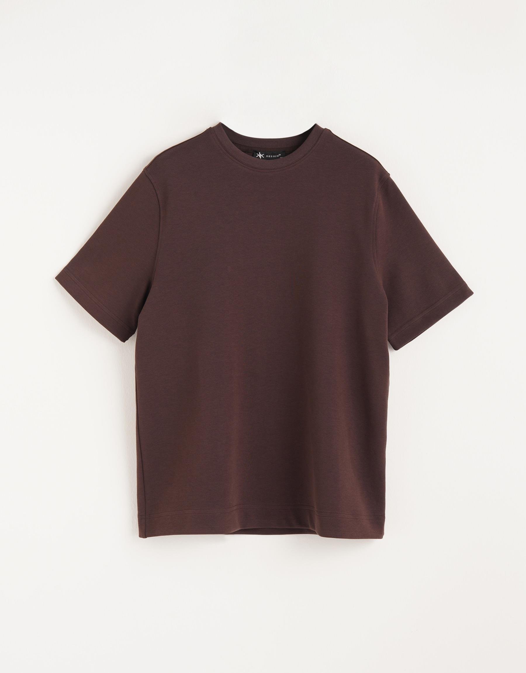 KK Design Basic Tişört Kahverengi